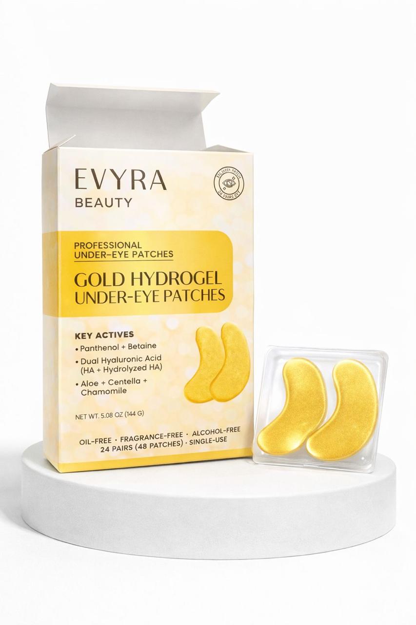 Gold Hydrogel Under-Eye Patches