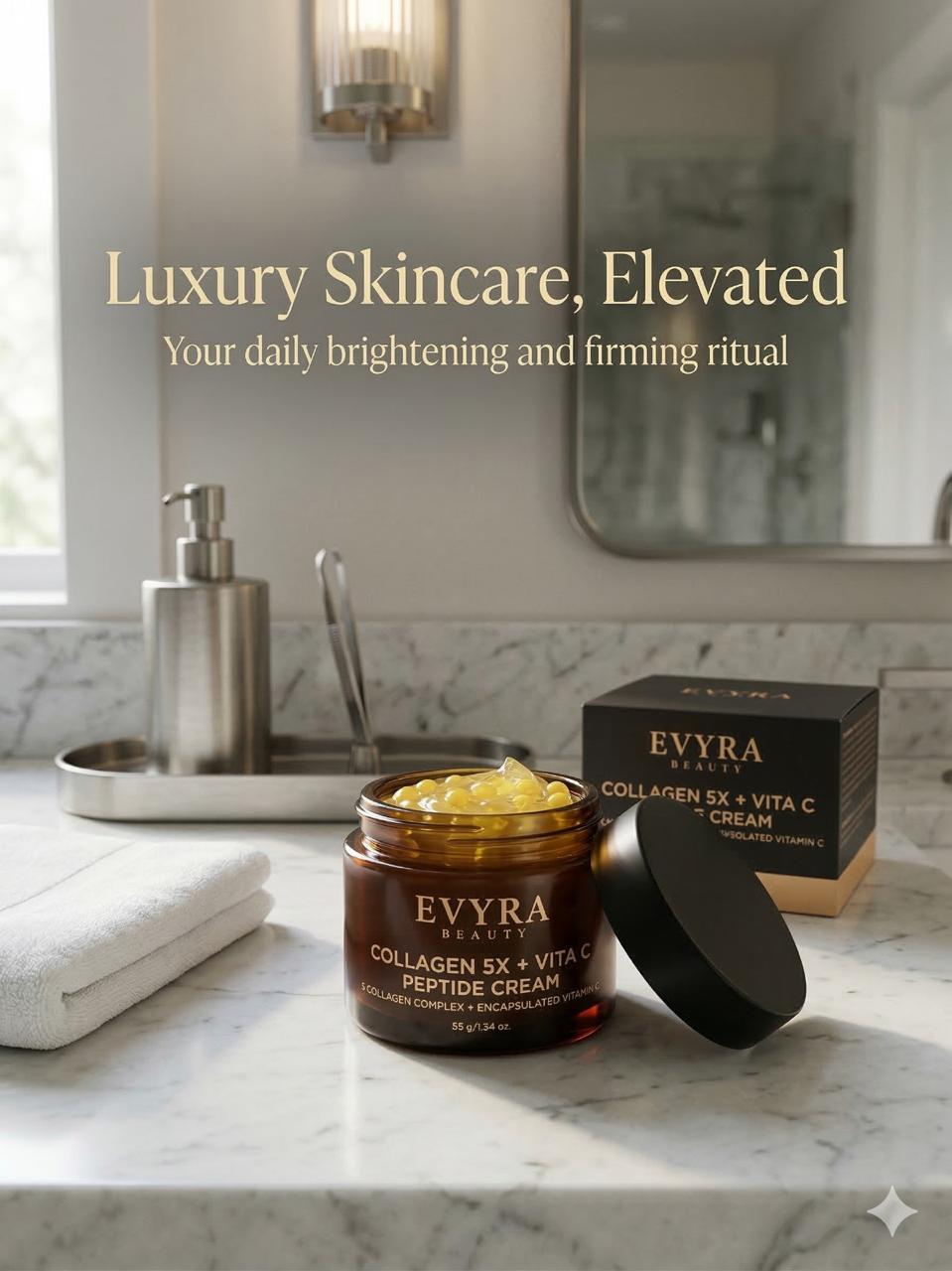 Collagen 5x + Vita C Peptide Cream